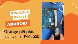 orange pi 5 plus system on SSD
