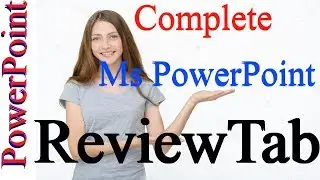 How to use REVIEW TAB in PowerPoint by Kshedang [Nepali]