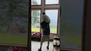 Unforgettable Memories: Little Girl's Joyful Shoulder Ride with Her Dad! 