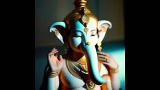 Sci-Fi Ganesha: A Divine and Futuristic Creation 