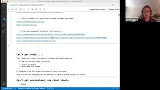 11. Numpy and Pandas - David Giganti