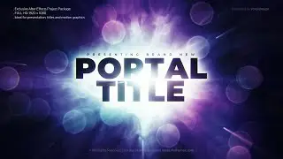 Best Portal Cinematic Trailer 2021 - 100% After Effects