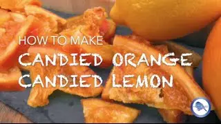 How to make Candied Orange or Candied Lemon recipe | Home Bird
