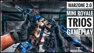 Warzone 2.0 Mini Royale Trios Gameplay (CAMP) PS5 (No Commentary) | TAQ-V & FENNEC 45 LOADOUT