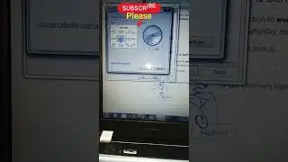 Laptop clock ⏰ Time satting🙂 Laptop main Time & Date fix #laptops #repair #youtubeshorts #viralvideo