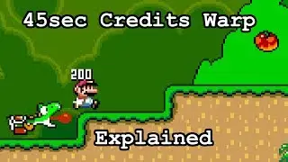 45sec SMW Credits Warp Explained