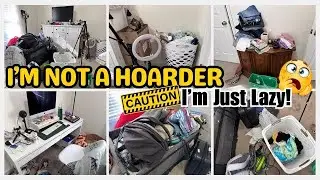 I'M NOT A HOARDER, IM JUST LAZY..... Clean And Declutter My Office, AGAIN!