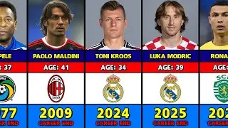 GOODBYE👋 - Best Football Players Who Have Retired. Part - 2