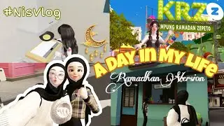 [NisVlog] A DAY IN MY LIFE SPESIAL RAMADHAN (with @hanayaa4506 )||ZEPETO INDONESIA