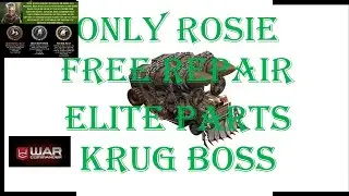 War Commander- KRUG BOSS BASE / ONLY ROSIE LVL 20/ FREE REPAIR, FASTEST WAY