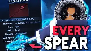 ALL UPDATED SPEAR RECIPES! The Forge (Early - End)