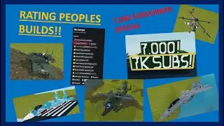 RATING PEOPLES BUILDS!! | Plane Crazy | Showcase - 7𝗞 𝗦𝗣𝗘𝗖𝗜𝗔𝗟