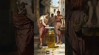Ancient Romans Used WHAT to Wash Their Clothes! #shortfeed #history#rome#ancientrome #facts