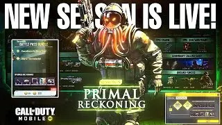 BUYING NEW SEASON 5 PREMIUM BATTLE PASS Bundle in COD Mobile | PRIMAL RECKONING | Tier 50