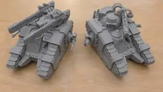 Legion Sicaran Omega Tank Destroyer - Review (HH)