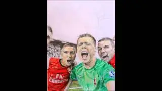 Drawing Wojciech Szczęsny selfie