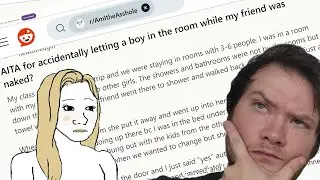 AITA for letting a boy in the room while my friend was changing? | AITA #4