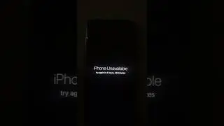 iPhone unavailable try again hours,fixed