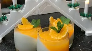 Мандариновая панна-котта