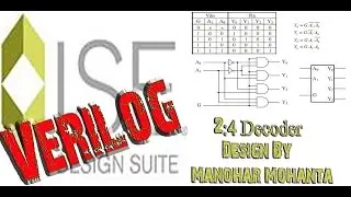 Verilog Implementation of 2 4 Decoder Using Gate level Modeling