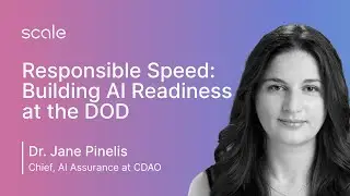 Dr. Jane Pinelis (CDAO) | Building AI Readiness at the DoD | TransformX 2022