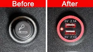 Cigarette Lighter to USB CHARGER Conversion Alfa Romeo Giulietta, Lighter Removal, Testing Wires