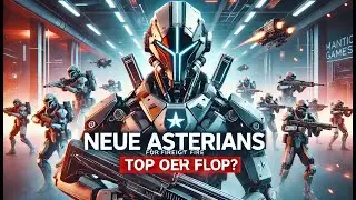NEW Asterians for FIREFIGHT by Mantic Games
