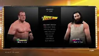 Kane V.S. Luke Harper-Ladder Match(WWE2K17 #4)