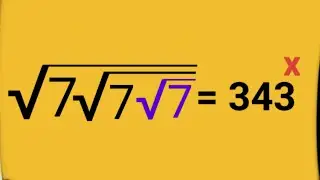 What a strange equation! How to solve this? 