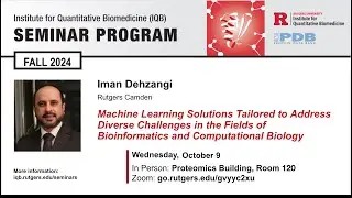 Machine Learning Solutions for Diverse Challenges in Bioinformatics & Computational Biology