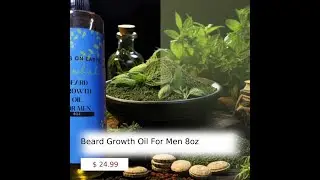 Beard Growth Oil For Men 8oz