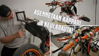 Asennetaan kotariin keularauta ja käppäri!
