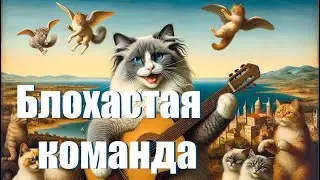 «Блохастая команда» 😹🐈🐈‍⬛песня кота Мурзика  