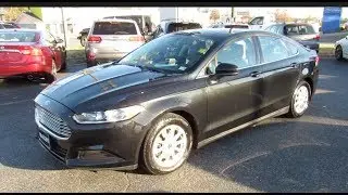 *SOLD* 2015 Ford Fusion S Walkaround, Start up, Tour and Overview