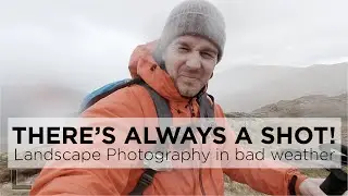 Landscape Photography in bad weather. There's always a shot! Snowdonia North Wales