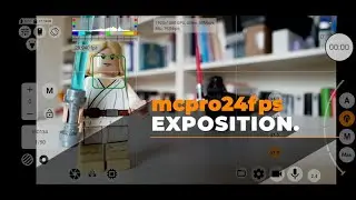 Régler l'exposition dans mcpro24fps