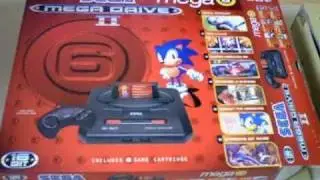Unused Sega Mega Drive 2 in original packaging