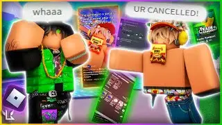 so this roblox tiktoker tried to cancel me so i did this... (i called him)