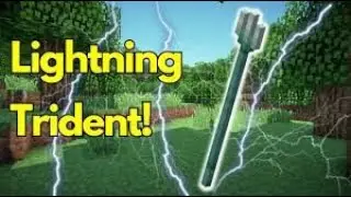 How to build a lightning trident in Minecraft