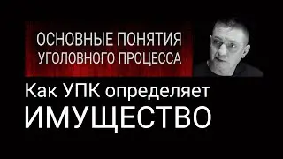 10. Как УПК определяет имущество