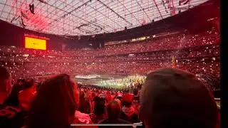 HALFTIME SHOW with Usher at Super Bowl LVIII from Randy & Amanda’s Point of View 🏈😎🤩💃🕺