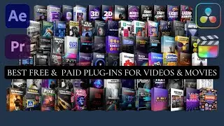 Best Free & Paid Plug-ins for DaVinci Resolve / How to Use?