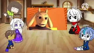 Undertale reacts to if Undertale was realistic part one