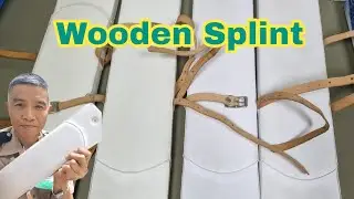 Apply Wooden Splint