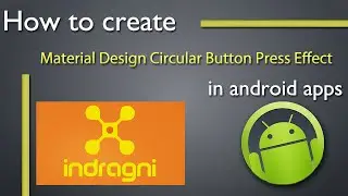 Material Design - How to create circular Button press effect