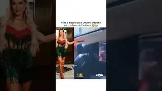 Deolane exagera na bebida e sai carregada de festa 