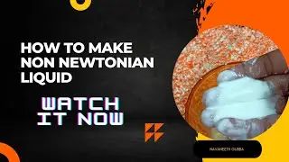 how to make non solid liquid substance