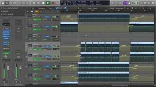 Editing a Song in Logic Pro X 2020 (Using Automation Curves)