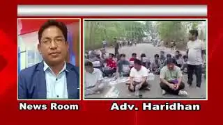 TSF demand Roman script for Kokborok indefinite strike