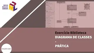 Aula Diagrama de Classes exercício de Gestão de Biblioteca